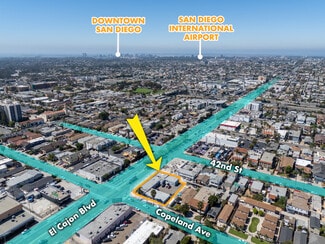 San Diego, CA Storefront Retail/Residential - 4224-4228 El Cajon Blvd