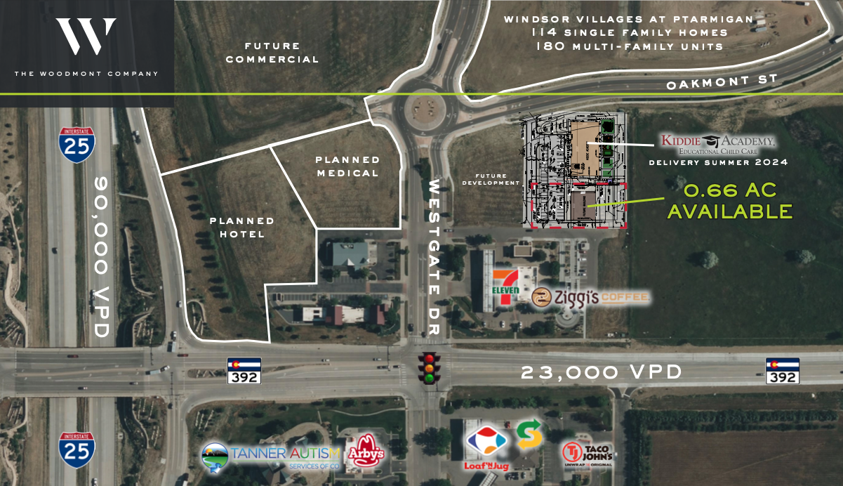 NEC I-25 & HWY 392, Windsor, CO for Sale