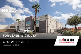 Las Vegas, NV Industrial - 4337 W Sunset Rd