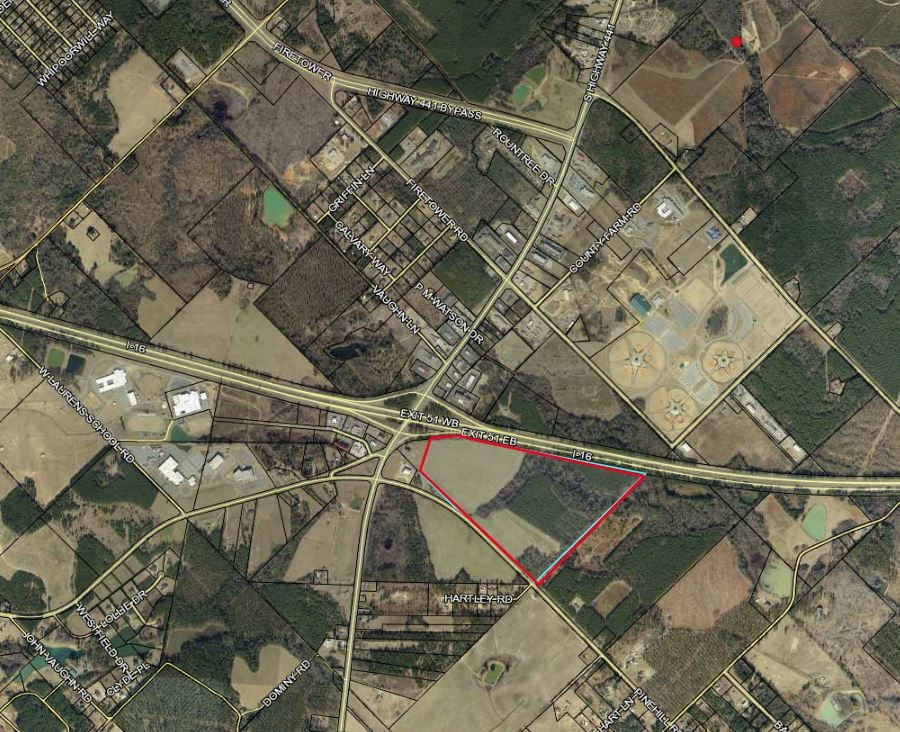 I16 Frontage Exit 51 Hwy 441 & Pinehill Rd., Dublin, GA for Sale