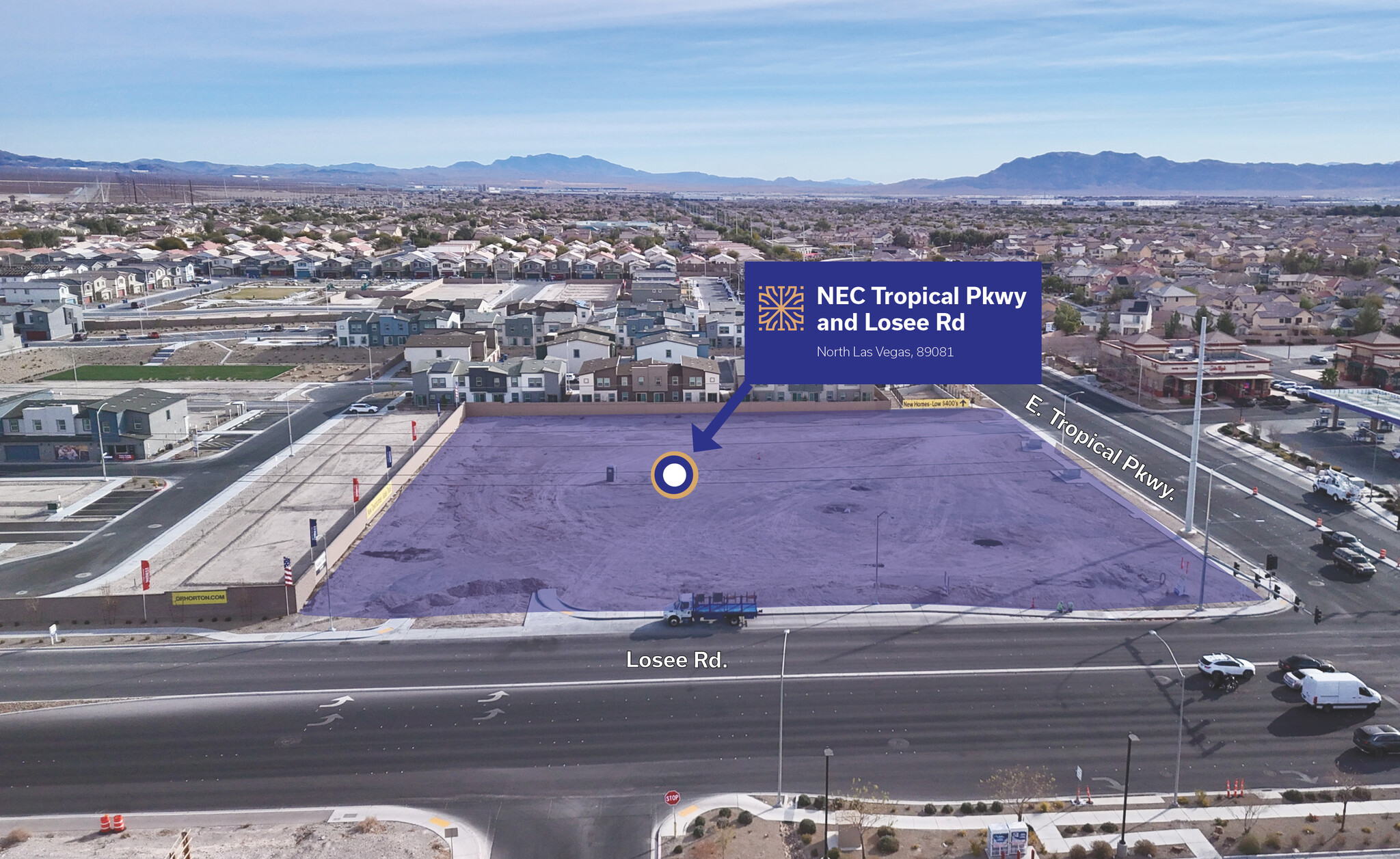 NEC Losee & Tropical Pky, North Las Vegas, NV for Rent