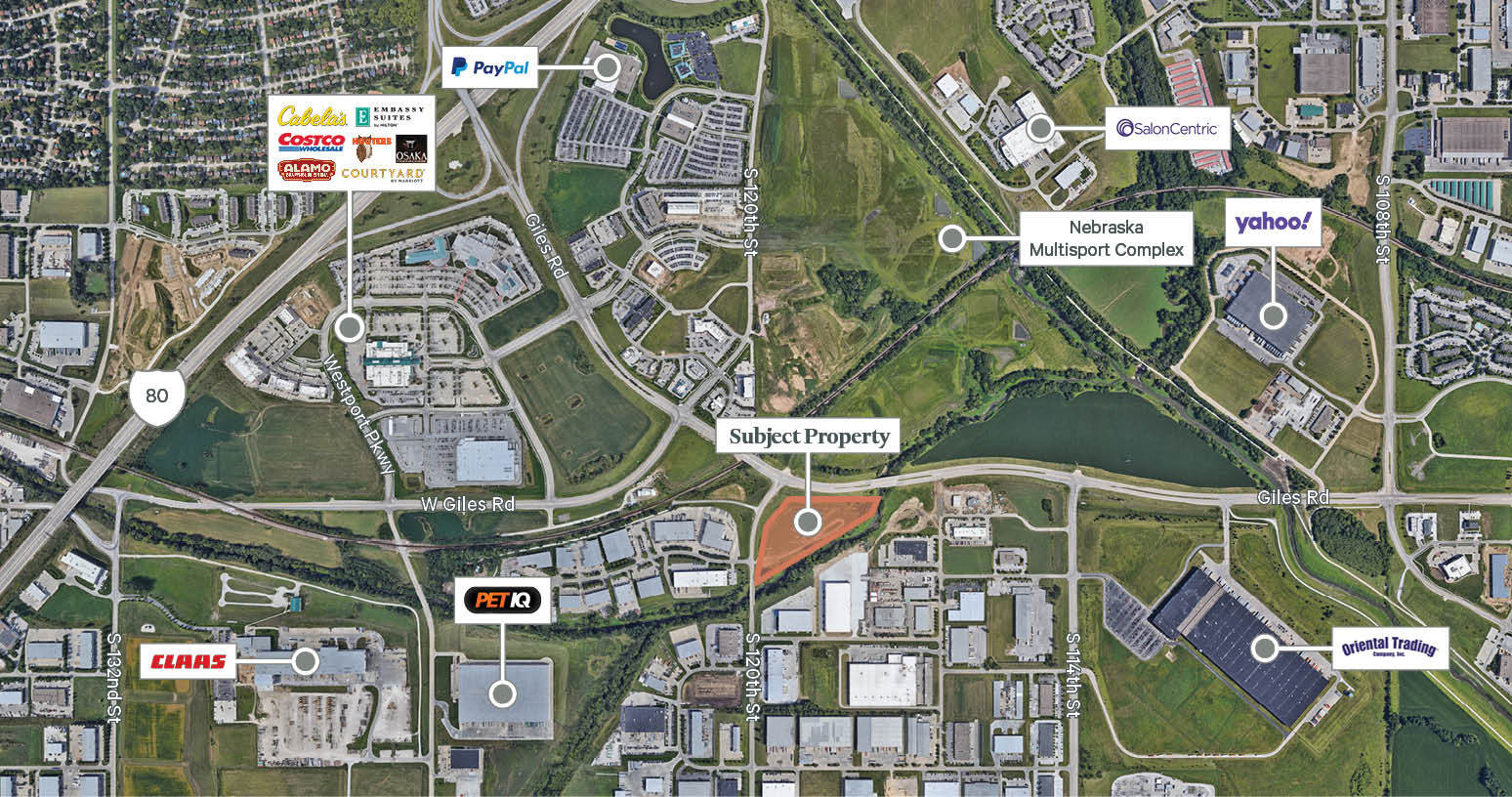 S 120th Street & Giles Road, La Vista, NE for Sale