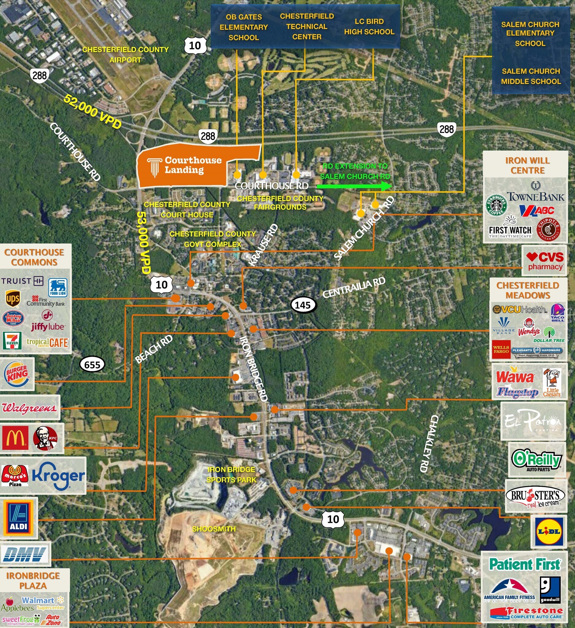 9201 Iron Bridge Rd Chesterfield, VA 23832 Land Property for Sale on