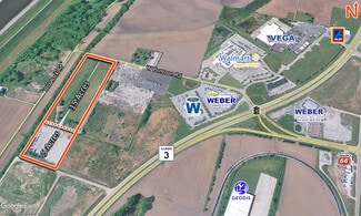 Granite City, IL Commercial Land - 464 W Pontoon Rd