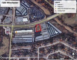 Memphis, TN Commercial Land - 7285 Winchester Rd