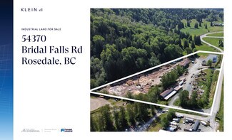 Rosedale, BC Industrial - 54370 Bridal Falls Rd