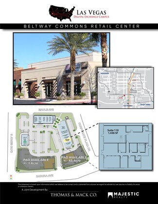 Las Vegas, NV Commercial Land - 6020 Badura Ave Las Vegas, NV Commercial Land - 6020 Badura Ave