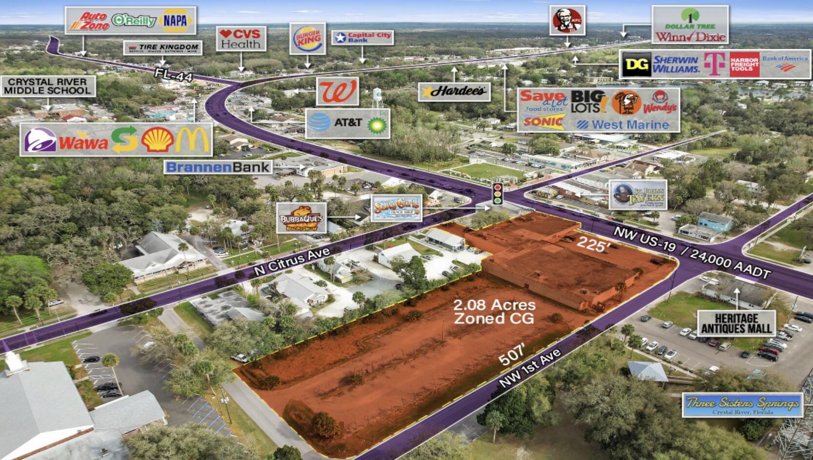 37 NW US Highway 19, Crystal River, FL for Rent