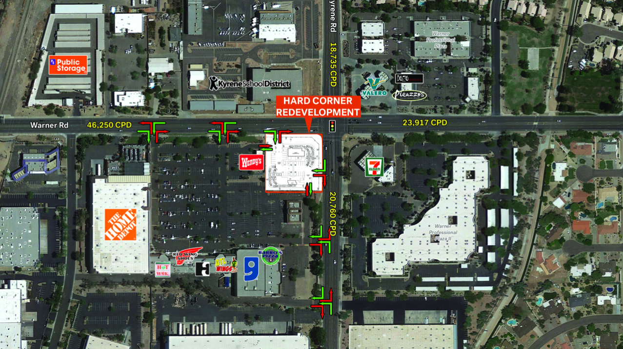 SWC WARNER ROAD & KYRENE ROAD, Tempe, AZ for Rent