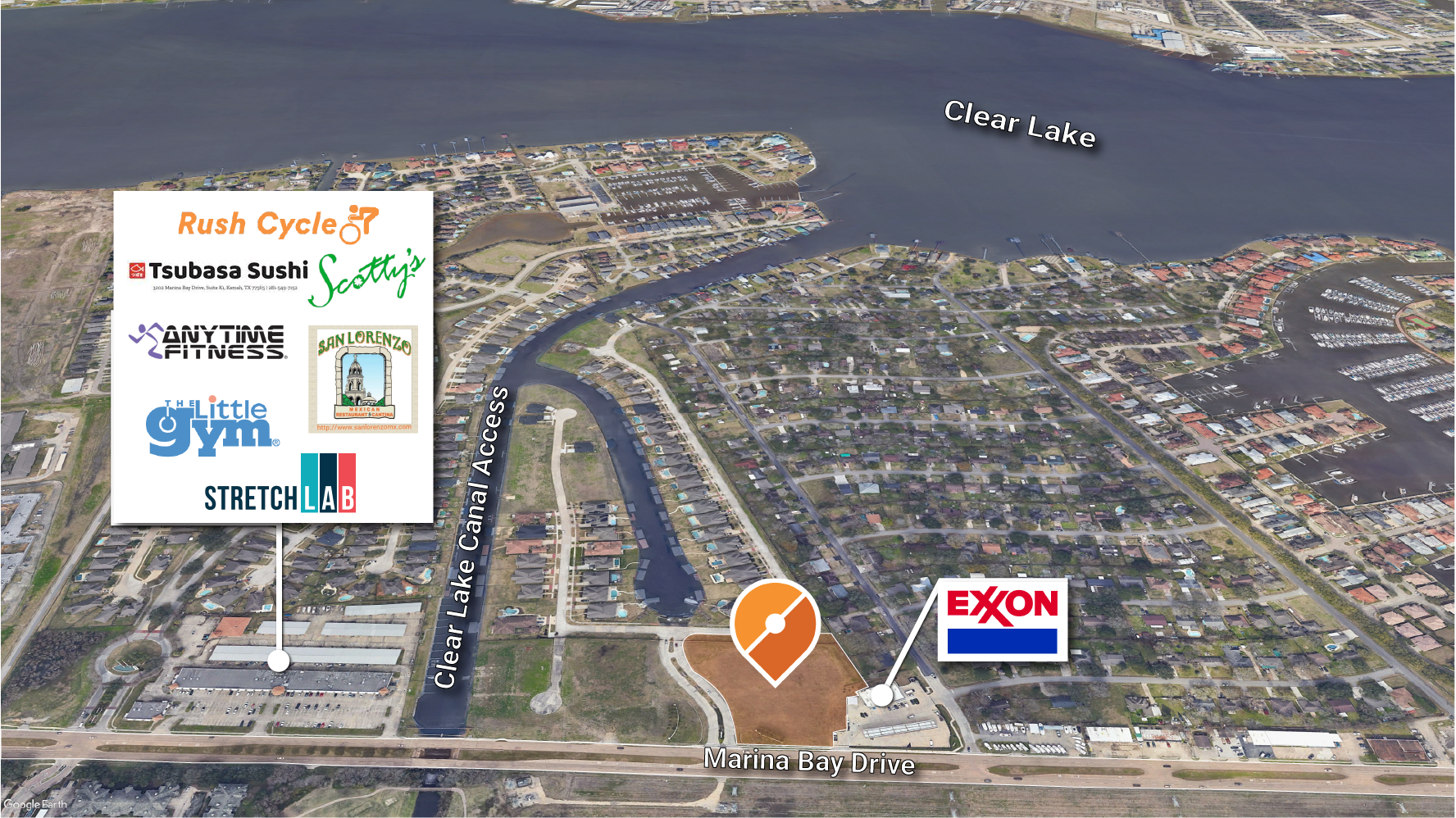 Nec Marina Bay Drive & Cypress Bay Blvd, Kemah, TX for Sale