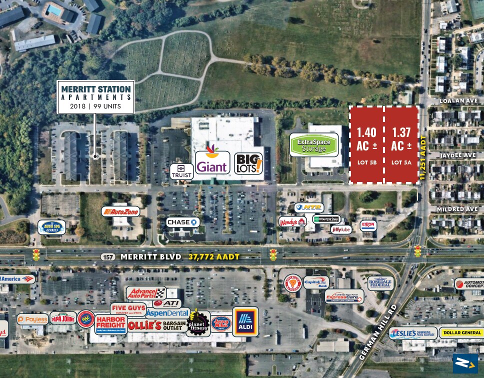 1328-1500 Merritt Blvd, Dundalk, MD for Rent