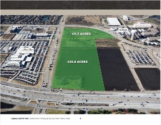 Plano, TX Commercial Land - W Spring Creek Pky