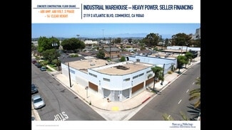 Commerce, CA Manufacturing - 2119 S Atlantic Blvd
