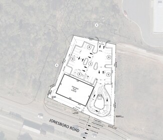 Mcdonough, GA Commercial Land - 1260 Jonesboro Rd