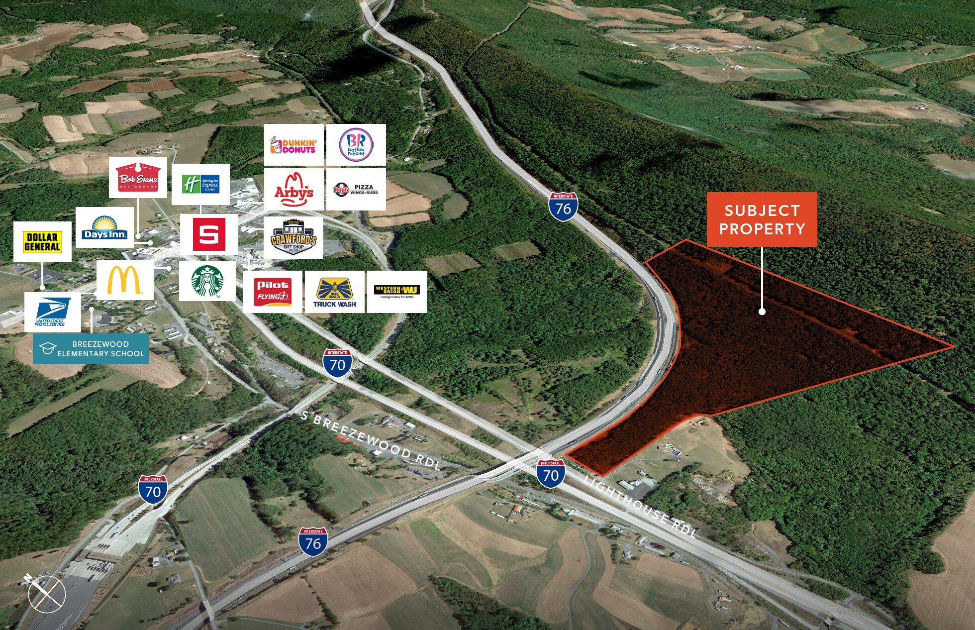 1110 Lighthouse Rd, Breezewood, PA for Sale