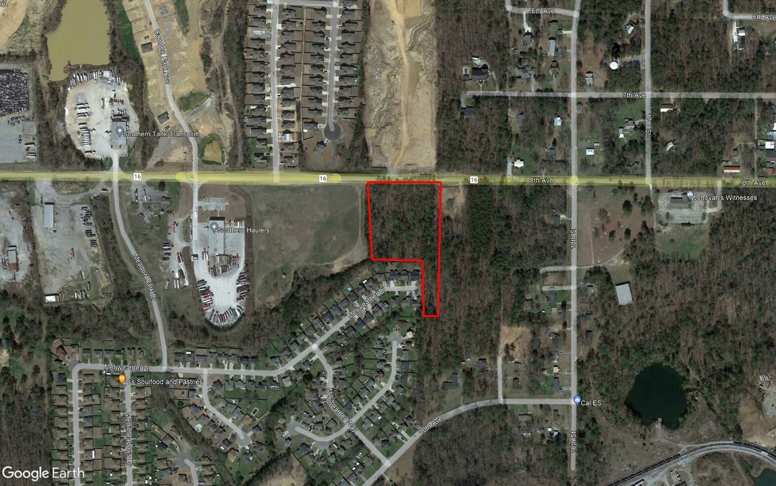 Highway 16, Calera, AL for Sale
