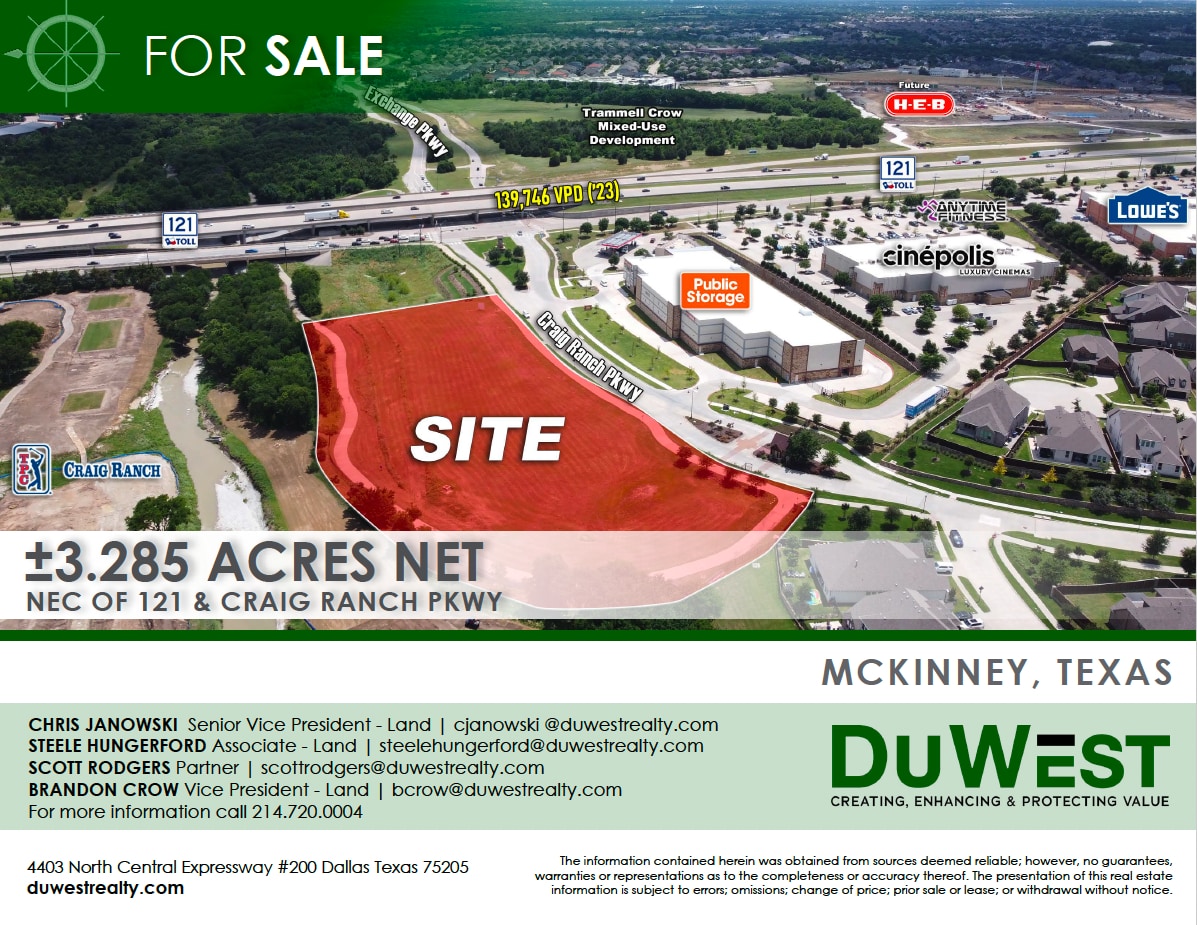 State Highway 121, McKinney, TX for Sale