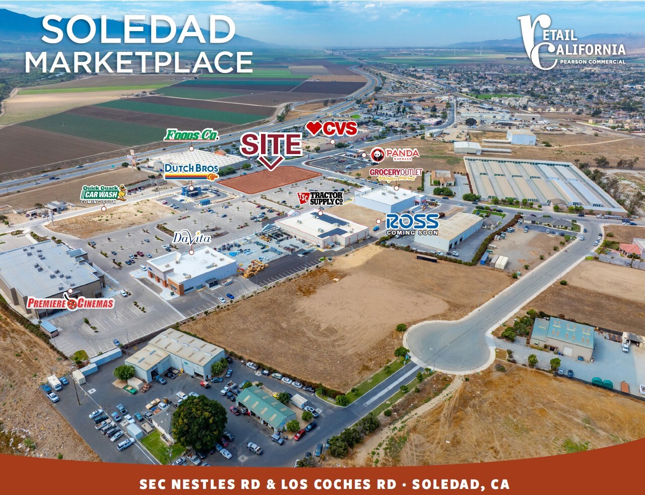 Nestles Rd & Las Coches Dr @ Las Coches Dr., Soledad, CA for Rent