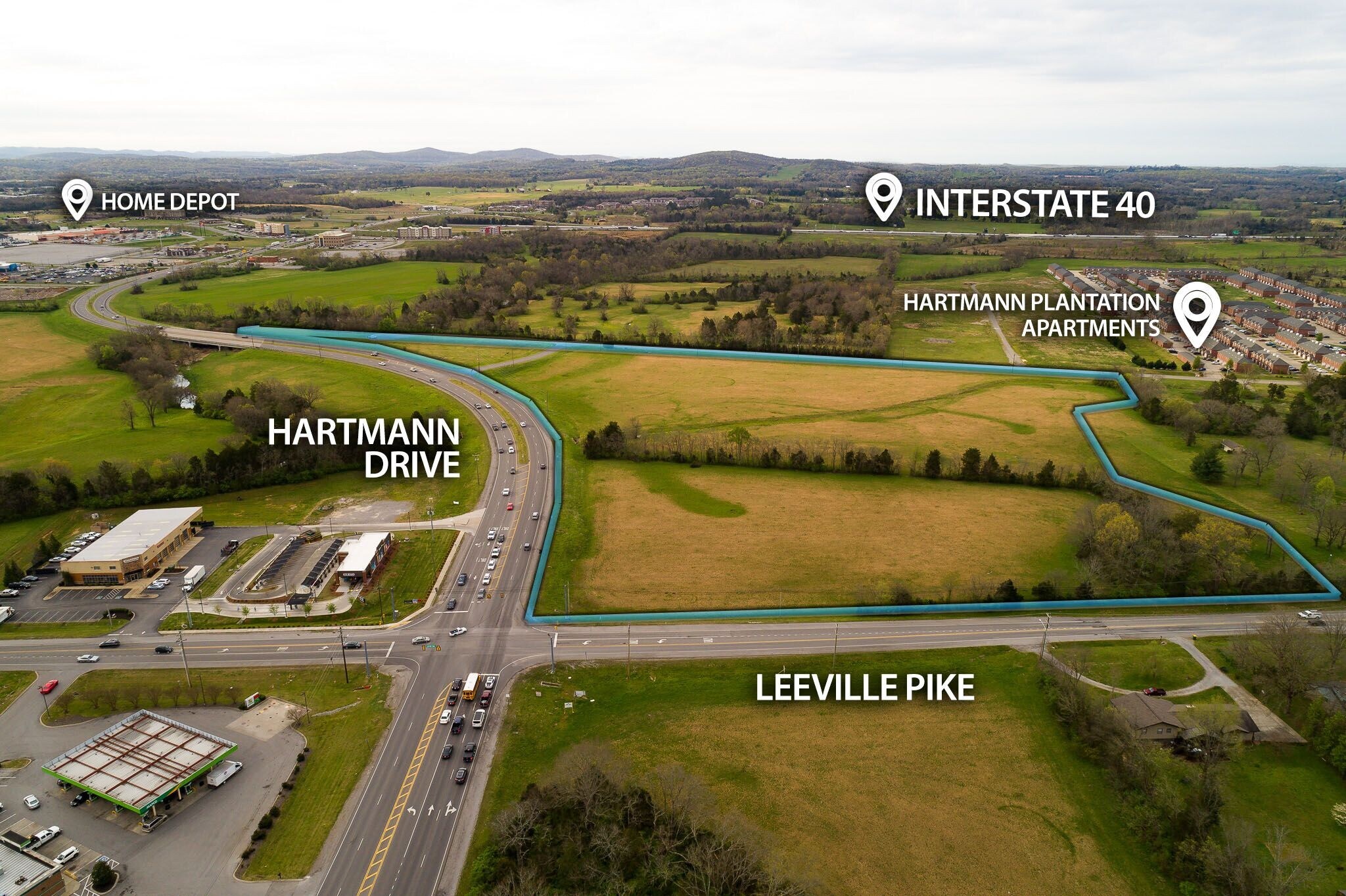 South Hartmann Leeville Pike Lebanon, TN 37090 Land Property for
