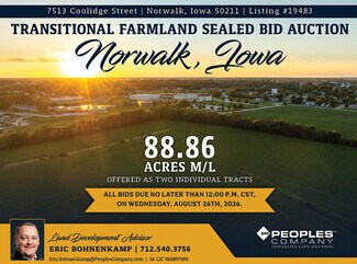 Norwalk, IA Agricultural Land - 7513 Coolidge St