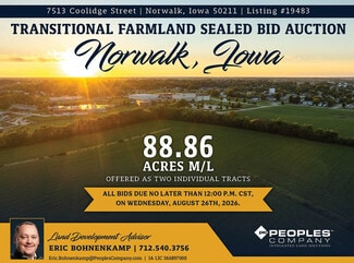 Norwalk, IA Agricultural - 7513 Coolidge St Norwalk, IA Agricultural - 7513 Coolidge St