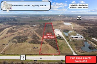 Rosenberg, TX Commercial Land - 00 Patton Road / Spur 10 / Highway 36 byp