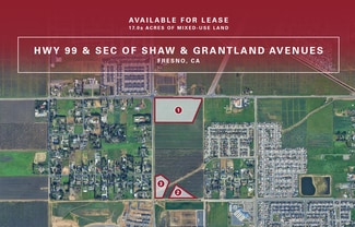 Fresno, CA Commercial Land - Shaw Ave @ Grantland
