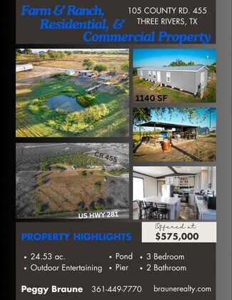 Three Rivers, TX Commercial - 105 County Road 455