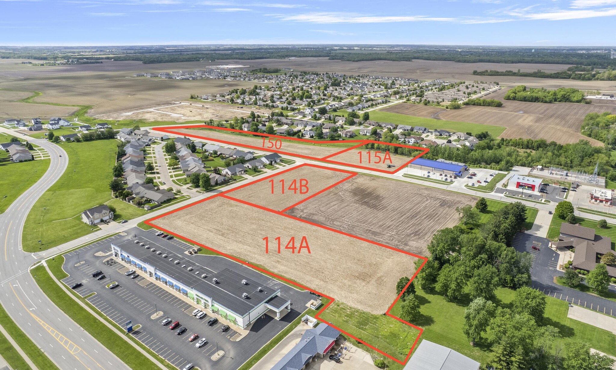 Plummer Blvd @ Route 4, Chatham, IL for Sale