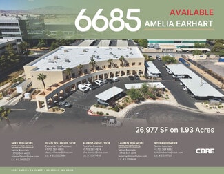 Las Vegas, NV Industrial - 6685 Amelia Earhart Ct
