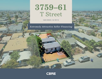 San Diego, CA Apartments - 3759-61 T St San Diego, CA Apartments - 3759-61 T St
