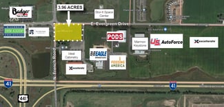 Little Chute, WI Commercial Land - Evergreen Dr @ French Road