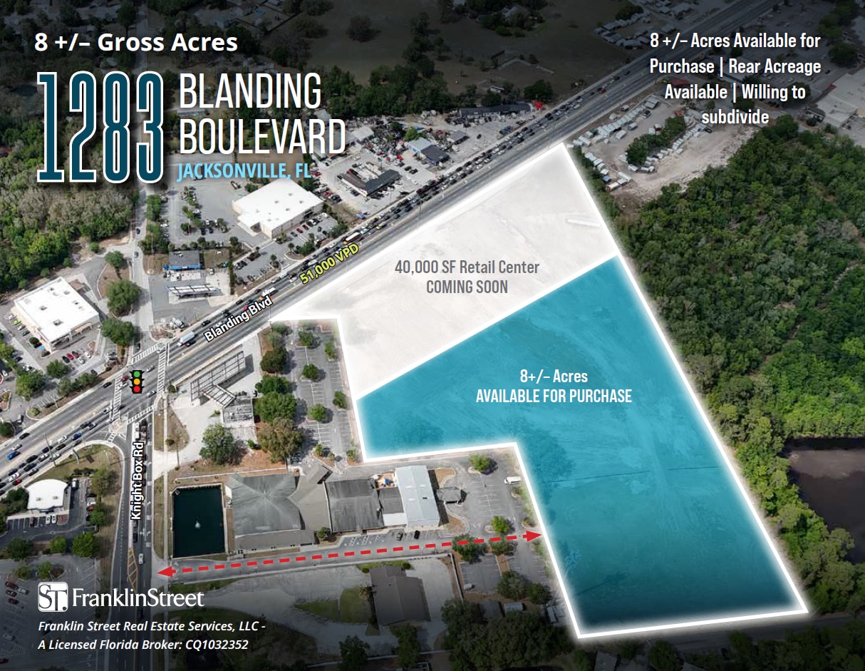 1283 Blanding Blvd, Orange Park, FL for Sale
