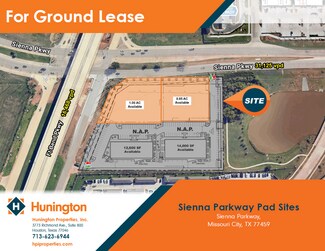 Missouri City, TX Commercial Land - Sienna Pkwy