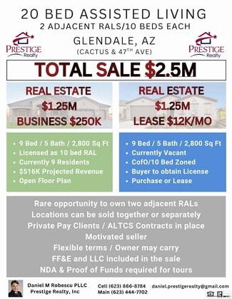 Glendale, AZ Assisted Livings - Cactus & 47th Glendale, AZ Assisted Livings - Cactus & 47th