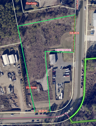 Charlotte, NC Industrial Land - 1319 Center Park Dr