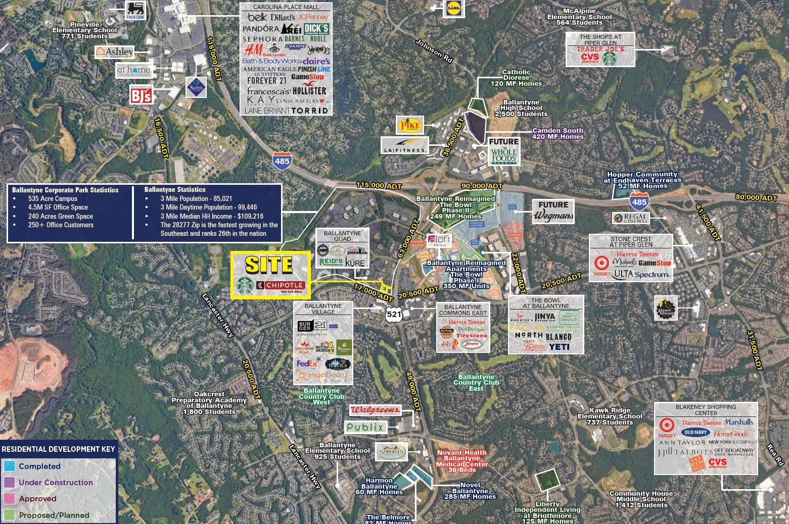13855 Conlan Cir, Charlotte, NC for Rent