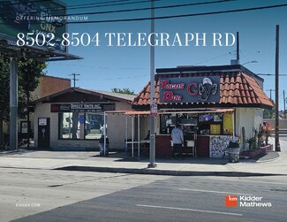 Downey, CA Retail - 8502-8504 Telegraph Rd