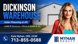Dickinson, TX Warehouse - 3817 Venzi St Dickinson, TX Warehouse - 3817 Venzi St