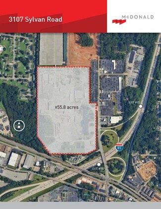 Atlanta, GA Commercial Land - 3107 Sylvan Rd