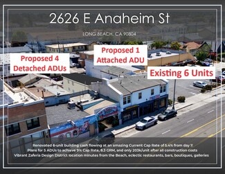 Long Beach, CA Apartments - 2626 E Anaheim St