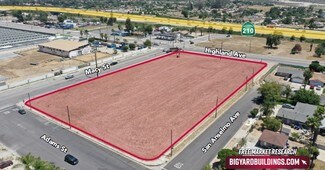 San Bernardino, CA Industrial Land - NWC W. Highland Ave. & Macy St