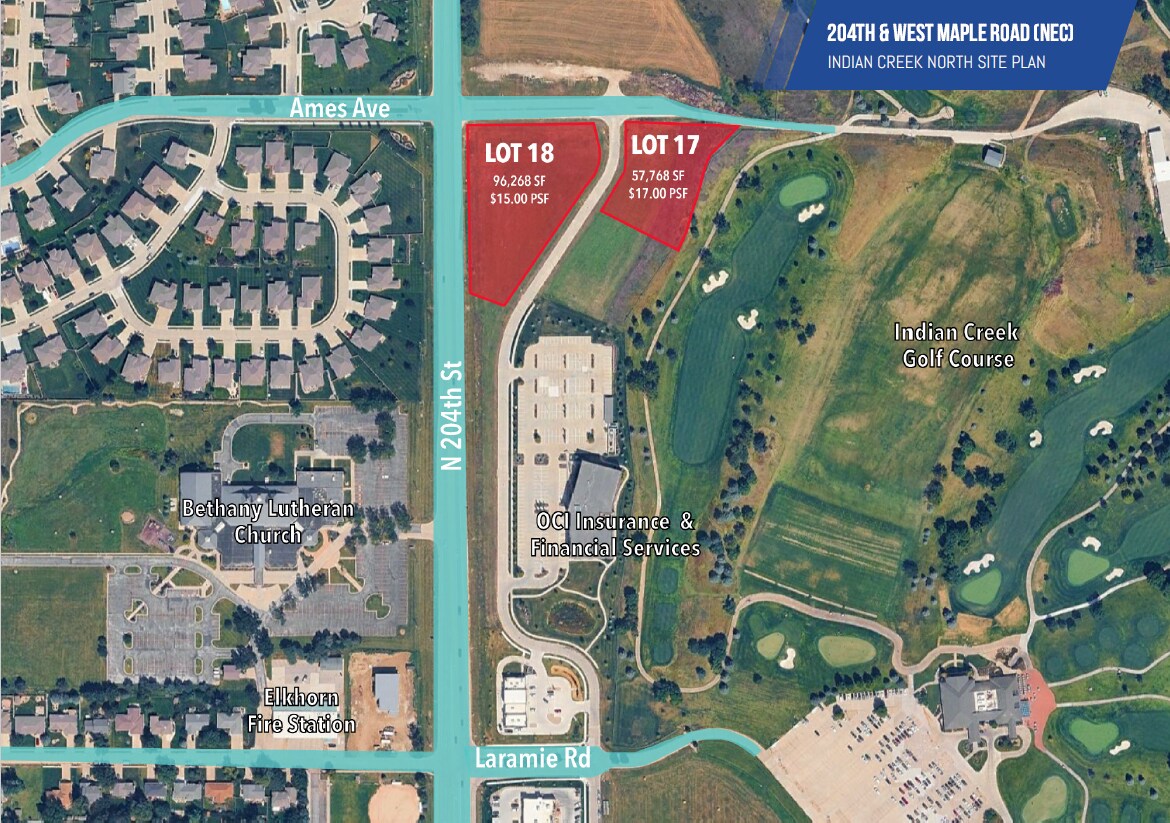 204th & W Maple Rd NE, Elkhorn, NE for Sale