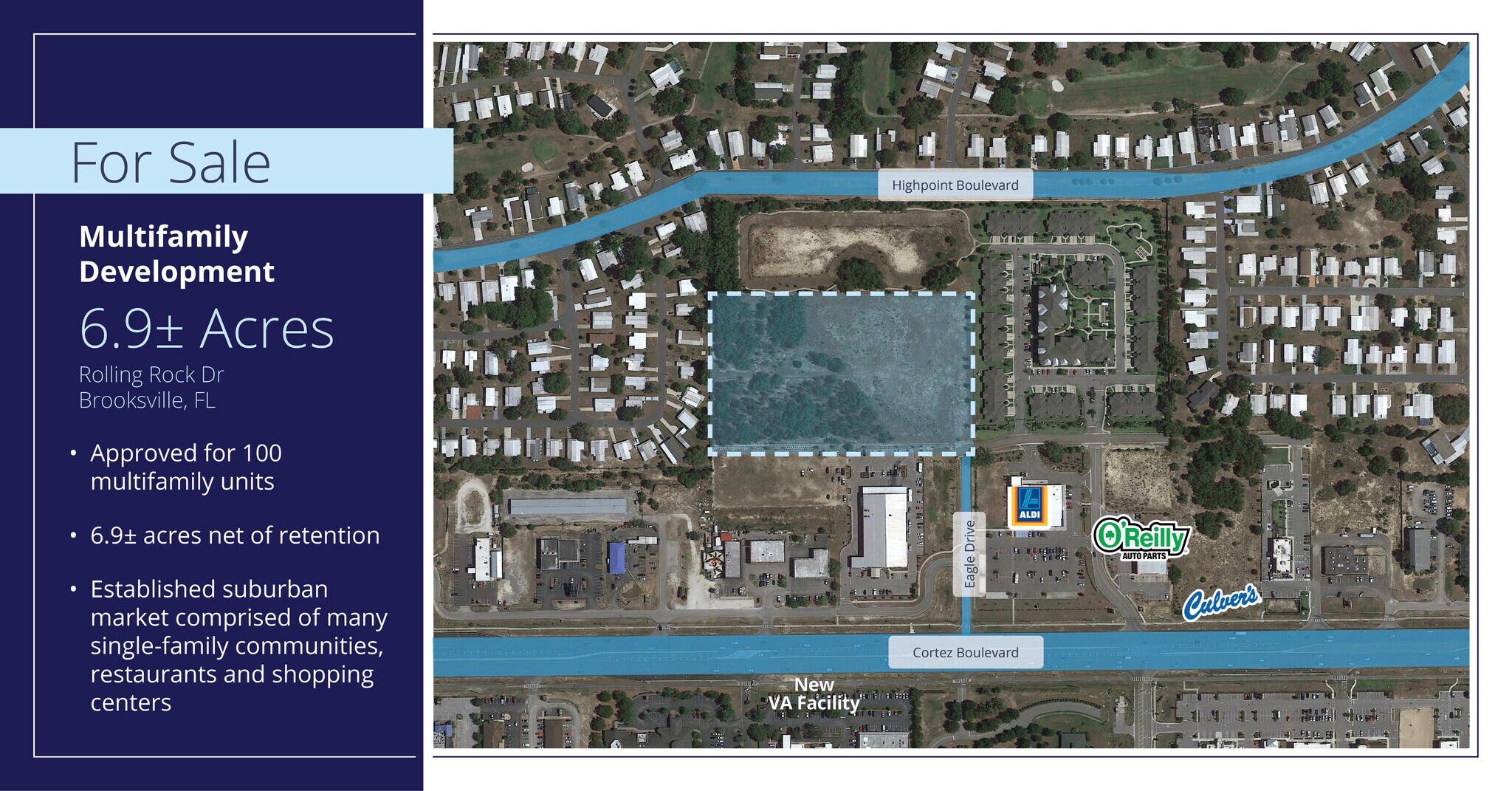 0 Rolling Rock Dr, Brooksville, FL for Sale