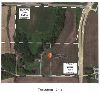 Verona, WI Agricultural Land - 7222 Pine Row