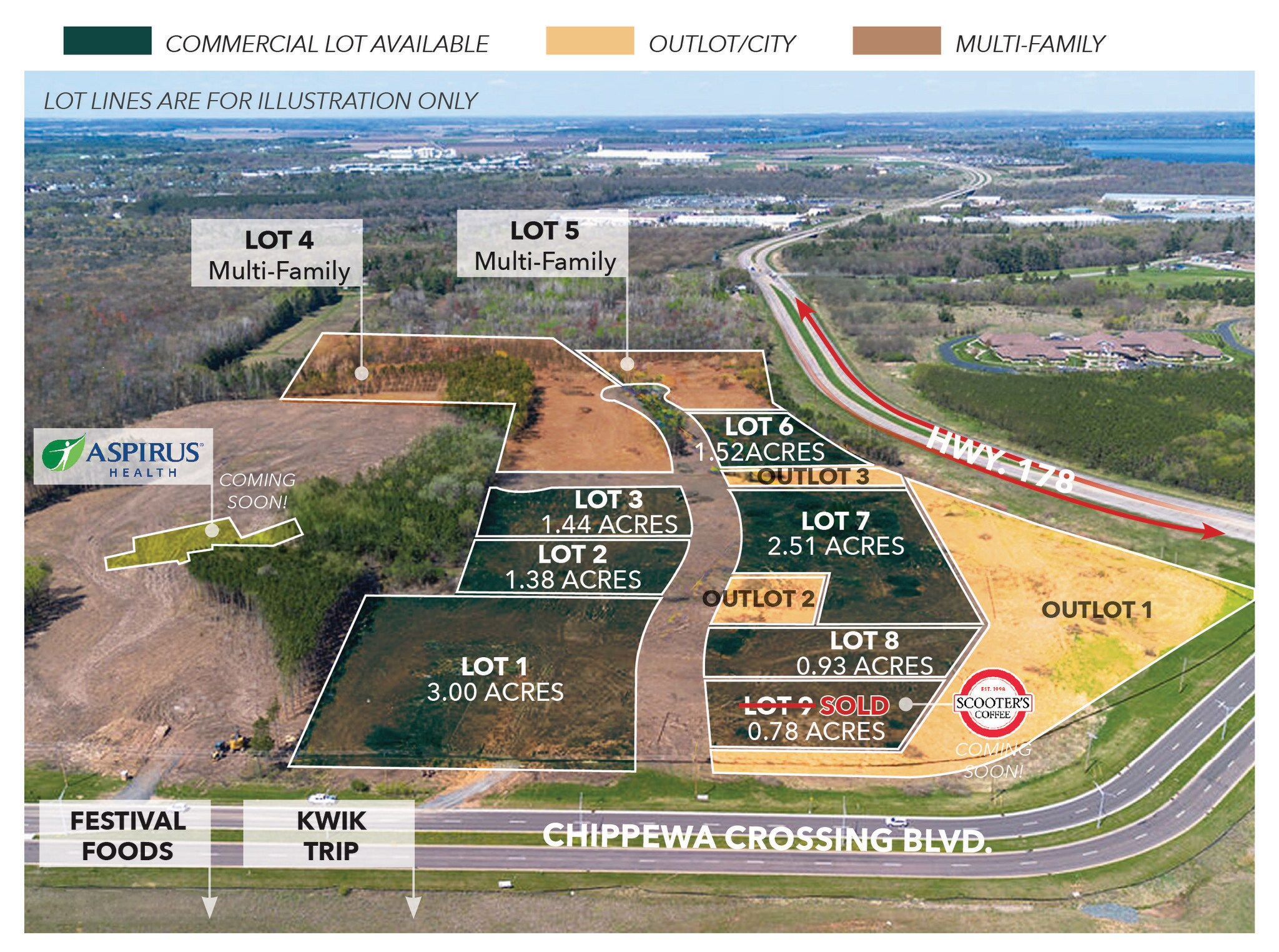 Trail Ridge Rd, Chippewa Falls, WI for Sale