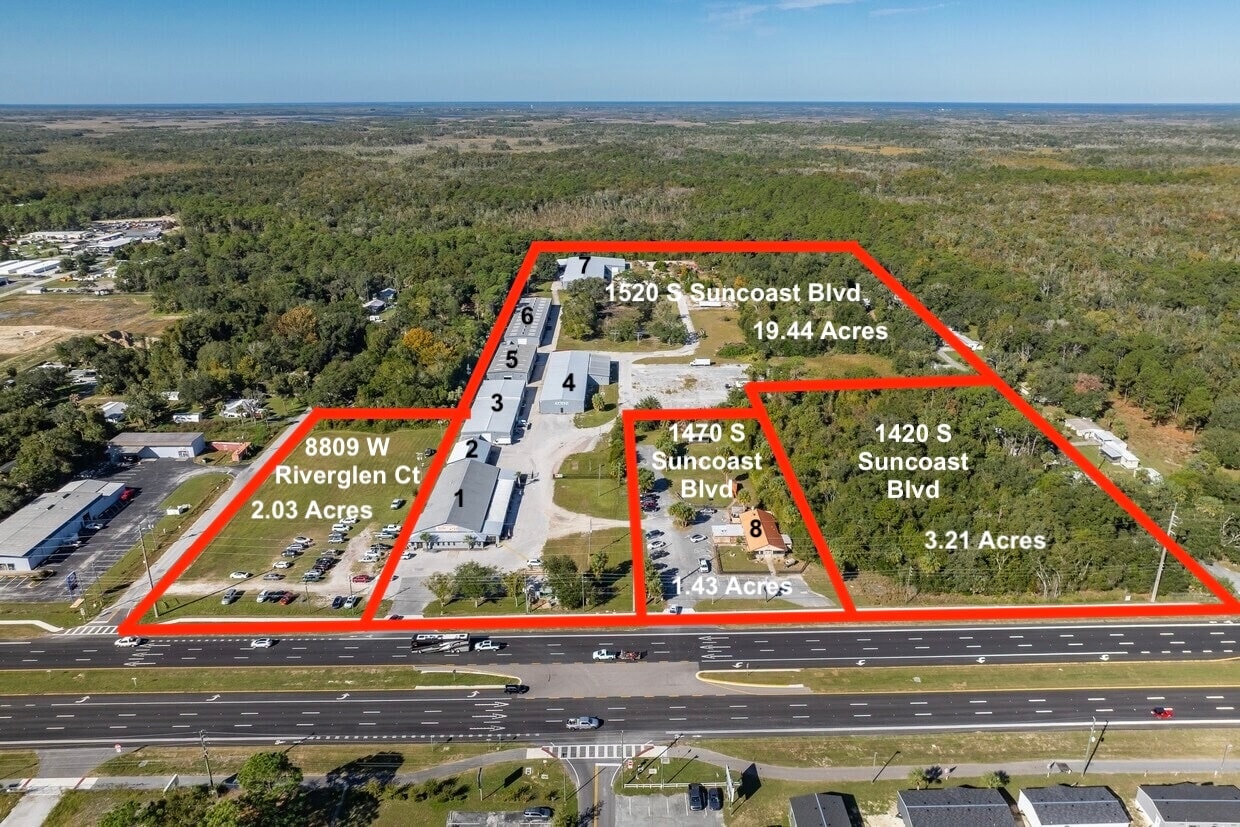 1520 S Suncoast Blvd, Homosassa, FL for Sale