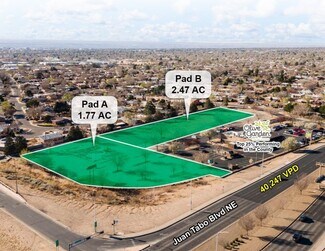 Albuquerque, NM Commercial Land - 601 NE Juan Tabo Blvd Albuquerque, NM Commercial Land - 601 NE Juan Tabo Blvd