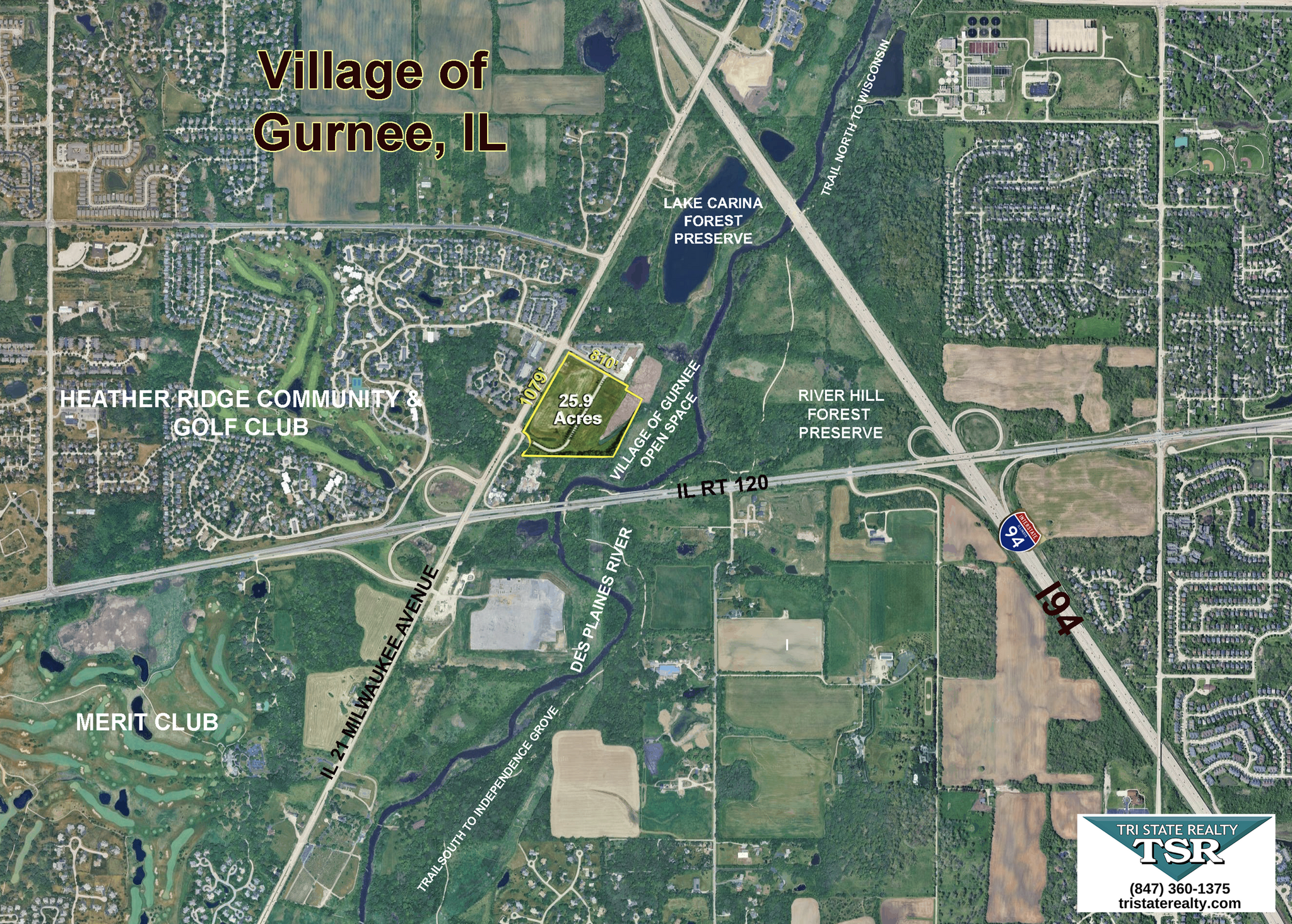 Milwaukee Ave, Gurnee, IL for Sale