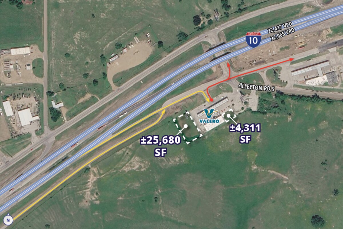 4475 I-10 & Alleyton Rd S, Alleyton, TX for Sale